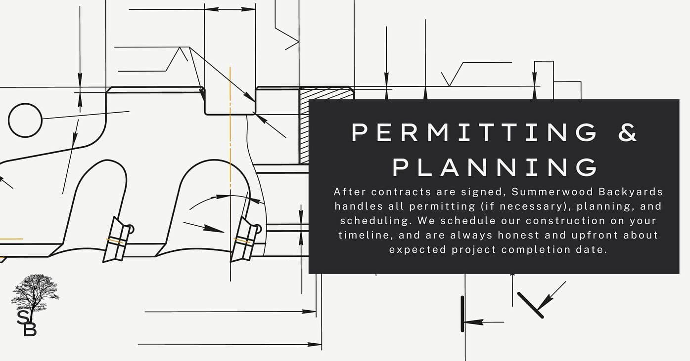 Contract & Scheduling, Summerwood Backyards process